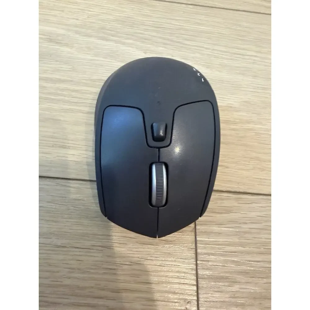 Logitech - M720 Triathlon Wireless Optical Mouse - Wireless - Black -